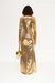 Sequin Sculpty Dress In Star Gold