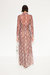 Zesty Mesh Dress in Snake Print