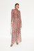 Zesty Mesh Dress in Snake Print