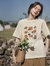 Chowxiaodou Camellia Graphic T-Shirt
