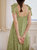 Rosalina Floral Green Slip Dress