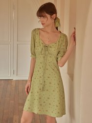 Rosalina Floral Mini Tea Dress