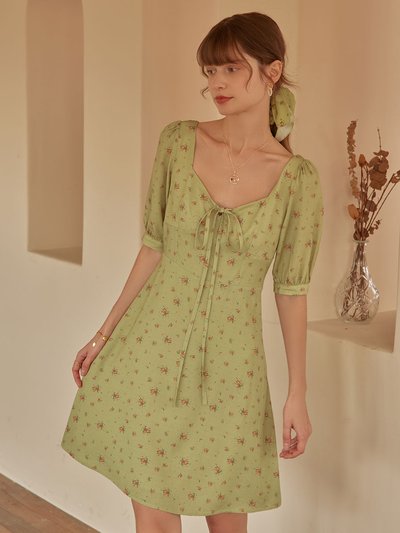 Simple Retro Rosalina Floral Mini Tea Dress product