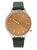 Simplify The 6700 Series Strap Watch - Forest Green/Silver