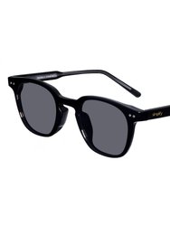 Alexander Polarized Sunglasses - Black/Blue