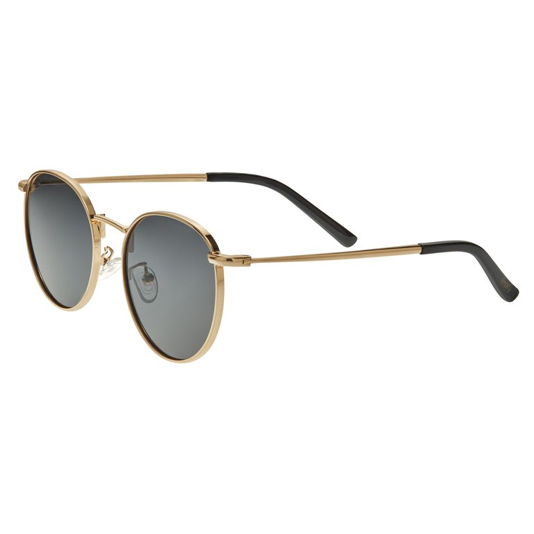 Dade Polarized Sunglasses - Gold/Brown