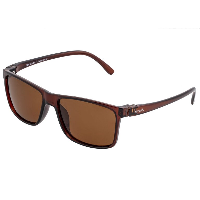 Ellis Polarized Sunglasses - Brown/Brown