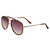 Maestro Polarized Sunglasses - Silver/Brown