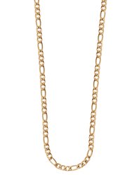 Classic Figaro Necklace In 18K Gold Plated Stainless Steel - Gold