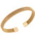 Cuff Bangle Bracelet In 18K Gold Plated Stainless Steel - Gold