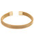 Cuff Bangle Bracelet In 18K Gold Plated Stainless Steel