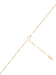 Elegant Pearl 18" Chain Pendant Necklace In 18K Gold Plated Stainless Steel