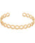 Honeycombe Cuff Bangle Bracelet In 18K Gold Plated Stainless Steel