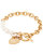Love Pearl OT Bracelet In 18K Gold Plated Stainless Steel - Gold