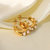 Luxury Huggie Pearl Hoop Earrings In 18K Gold Plated Stainless Steel