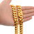 Miami Cuban Chunky Bracelet In 18K Gold Plated Stainless Steel - Width 0.31" 