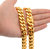 Miami Cuban Chunky Bracelet In 18K Gold Plated Stainless Steel - Width 0.39" 