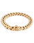 Miami Cuban Chunky Bracelet In 18K Gold Plated Stainless Steel - Width 0.39"  - Gold