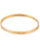 Minimalist Set Of 2 Stacking Bangles In 18K Gold Plated Stainless Steel - Gold