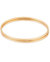 Minimalist Set Of 2 Stacking Bangles In 18K Gold Plated Stainless Steel - Gold