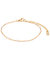 Spirited Boho Pink Enamel Bracelet In 18K Gold Plated Stainless Steel - Gold Pink