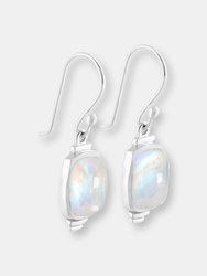 Goddess Moonstone Sterling Earrings