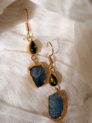 Heena Earrings - Blue