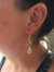 Ijaya Faceted Moonstone & Quartz Earrings