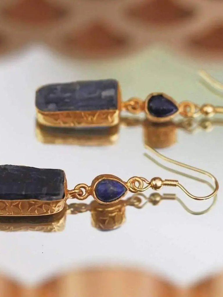 Madri Kyanite Earrings