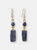 Madri Kyanite Earrings - Blue