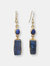 Madri Kyanite Earrings - Blue
