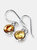 Radha Gemstone Earrings - Citrine