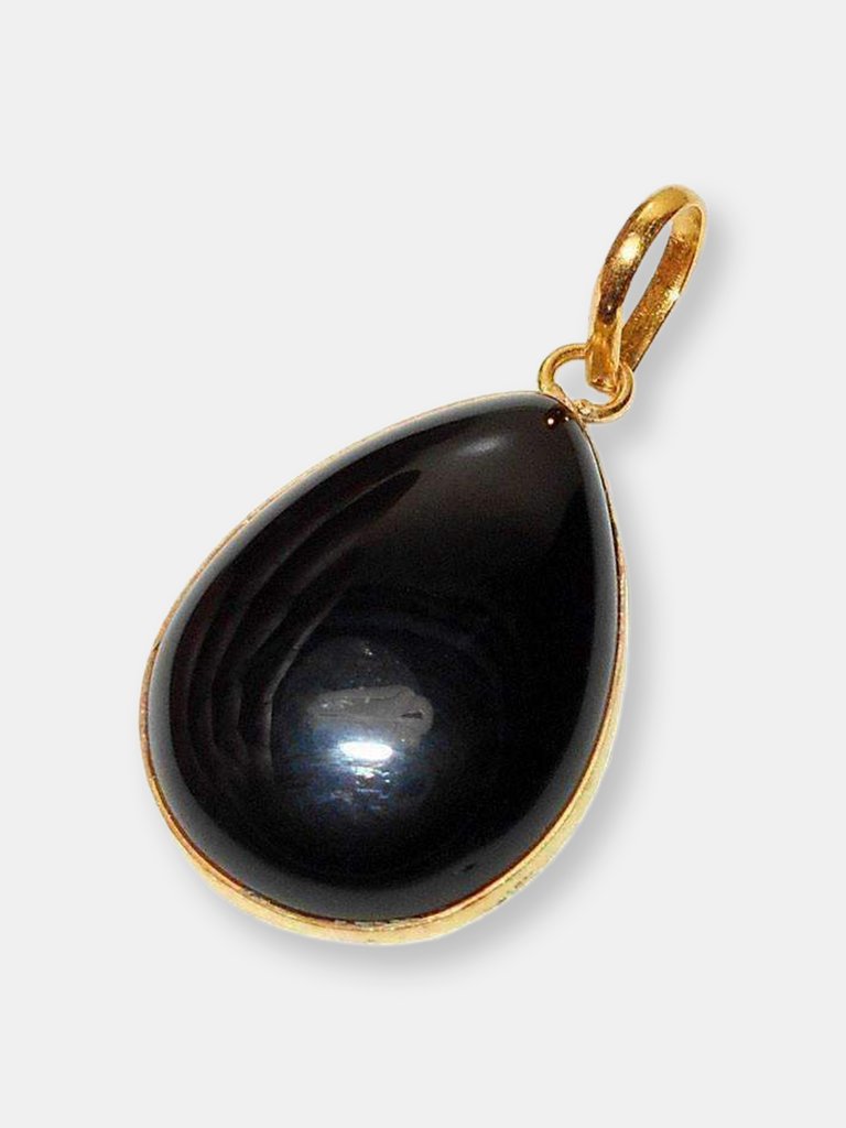 Thala Black Onyx Necklace - Black