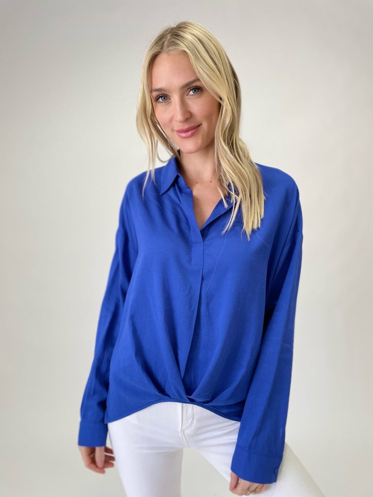 Alex Blouse - Blue