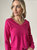 Andrea Sweater - Hot Pink