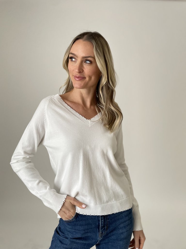 Andrea Sweater - Ivory