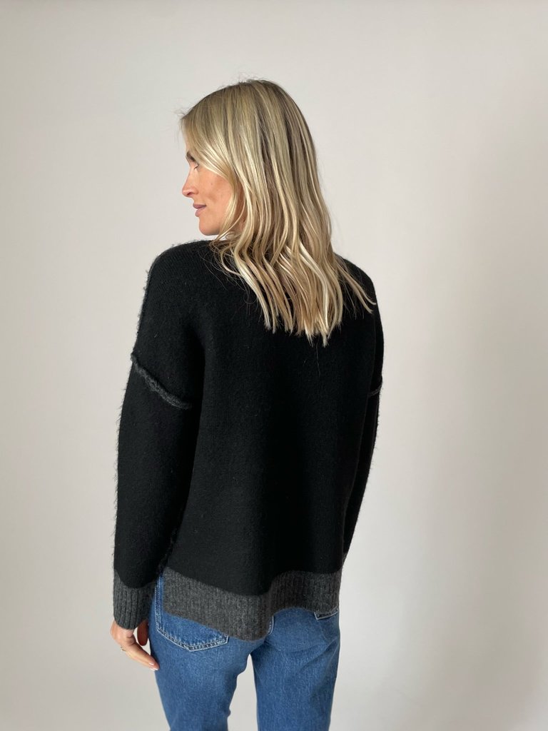 Bridget Sweater Black - Charcoal