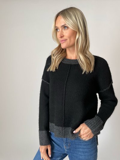 Six Fifty Bridget Sweater Black - Charcoal product