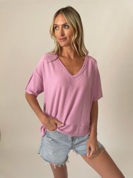 Dolan Top - Pink Frosting