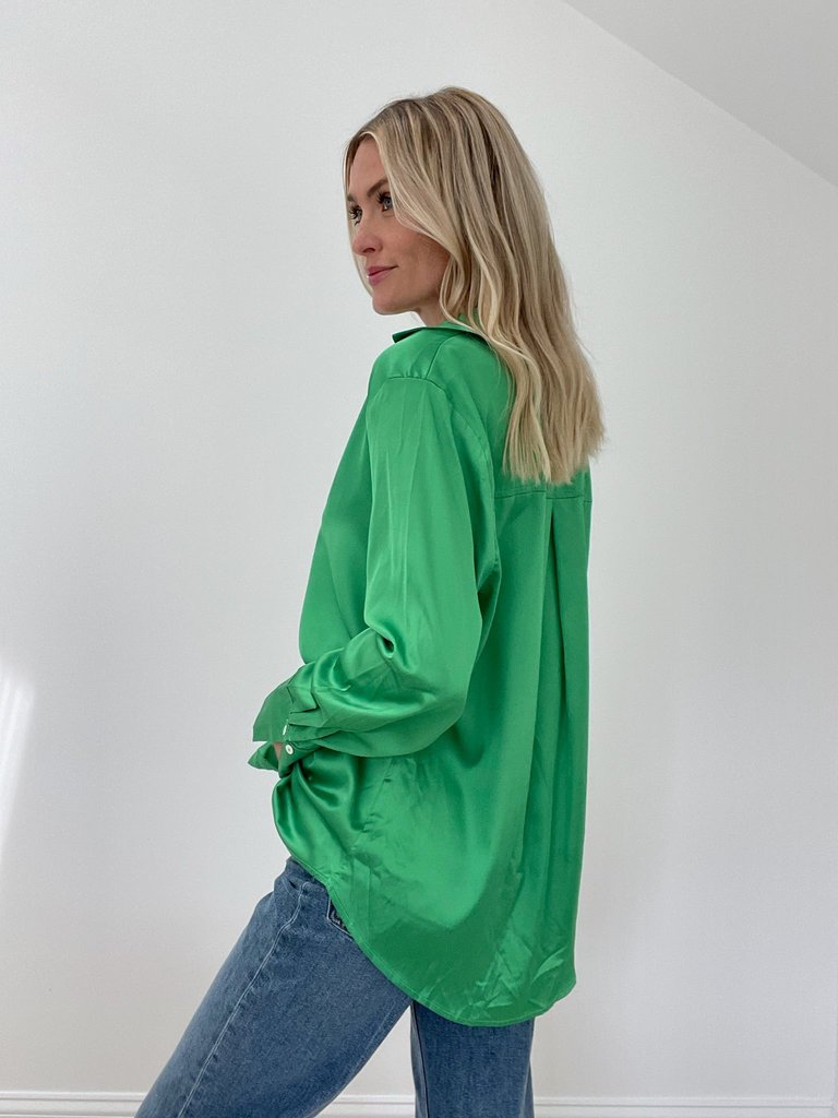 Duchess Blouse - Emerald