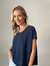 Ellis Top - Navy - Navy