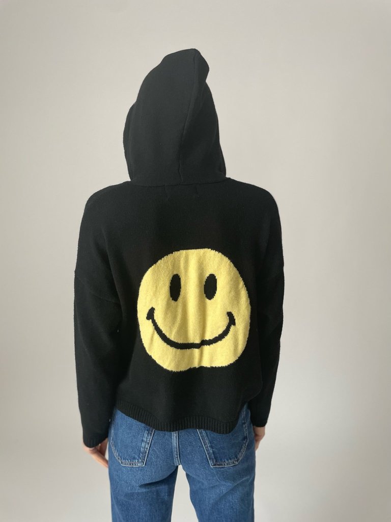 Good Mood Hoodie - Black/Yellow