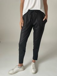 Headliner Coated Jogger - Black