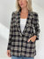 Lush Plaid Blazer