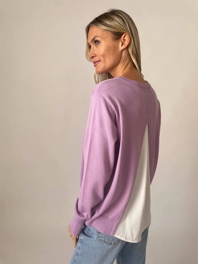 Mae Sweater - Lavender - Laveneder