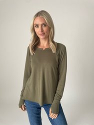 Payton Top - Olive - Olive