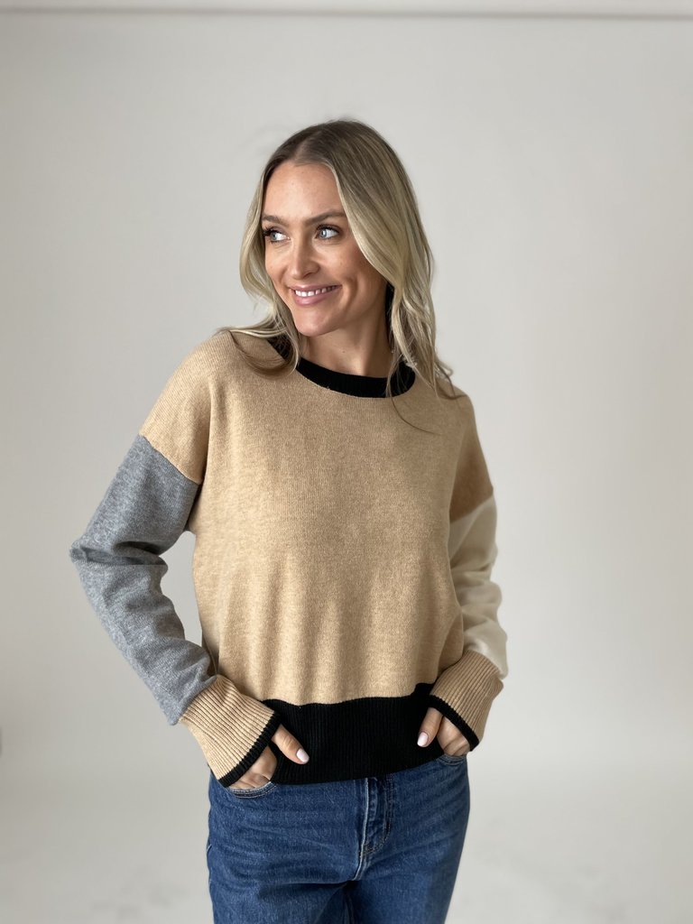 Preston Sweater - Taupe