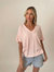 Rae Top - Pearl Pink