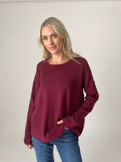 Six Fifty Ryan Sweater - Burgundy product
