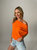 Short Sleeve Anywhere Top - Neon Orange - Neon Orange